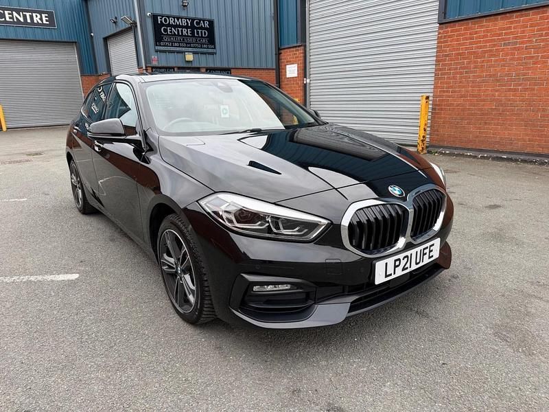 Black Used 2021 BMW 116 Sport Line Hatchback | £10,800 (Fair price) - Image 1/4