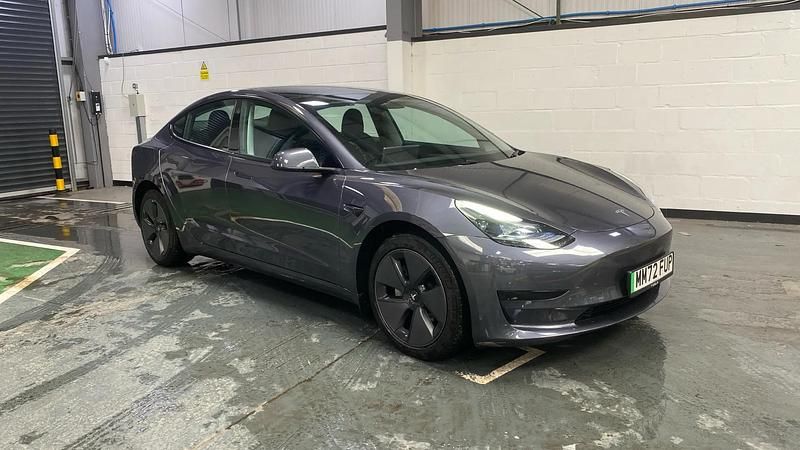 Grey Used 2022 Tesla Model 3 Sedan | £19,398 (Good price) - Image 1/3