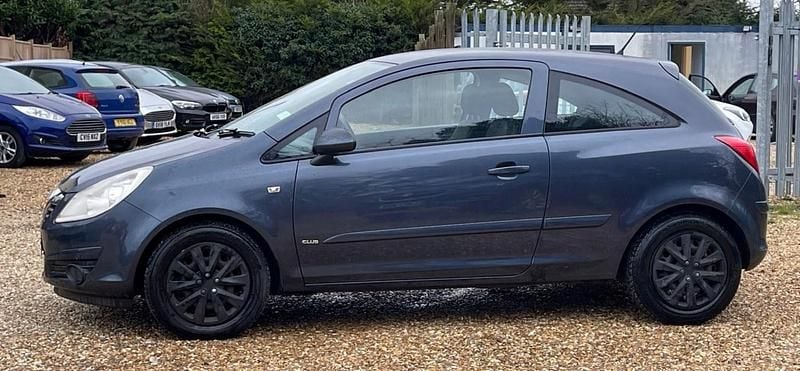 Used Vauxhall Corsa Club 79 HP (58 kW) 2007 Blue Hatchback