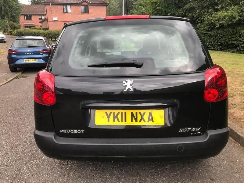 Used Peugeot 207 S 95 HP (69 kW) 2011 Black Estate