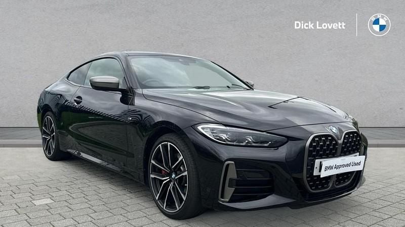 Black Used 2022 BMW M440 M Sport Sedan | £35,991 (Fair price) - Image 1/4