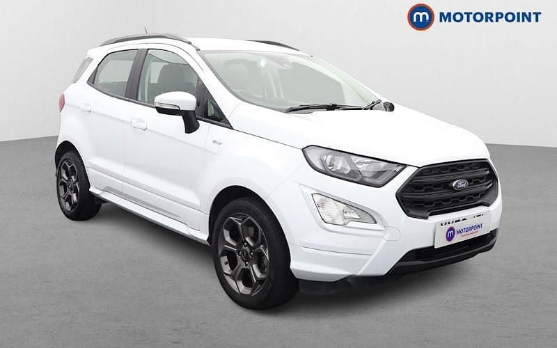 White Used 2022 Ford Ecosport ST-Line SUV | £13,949 (Fair price) - Image 1/4