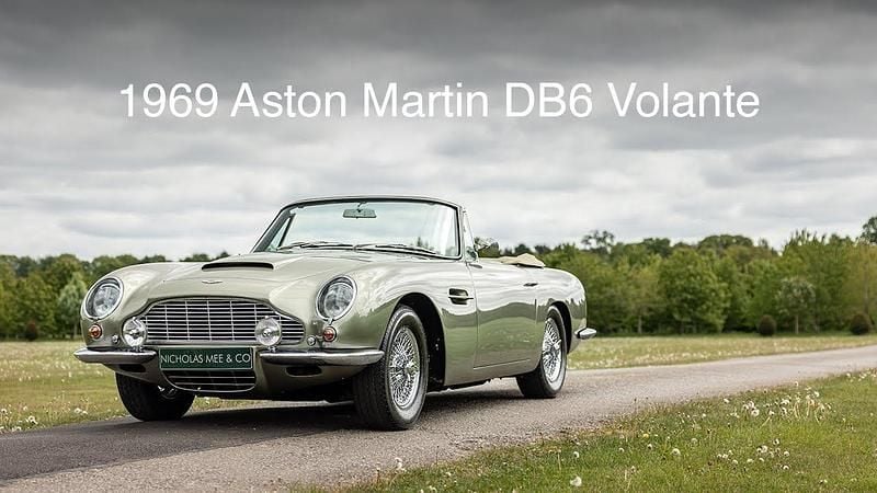 Used Aston Martin DB6 286 HP (210 kW) 1969 Brown Cabriolet