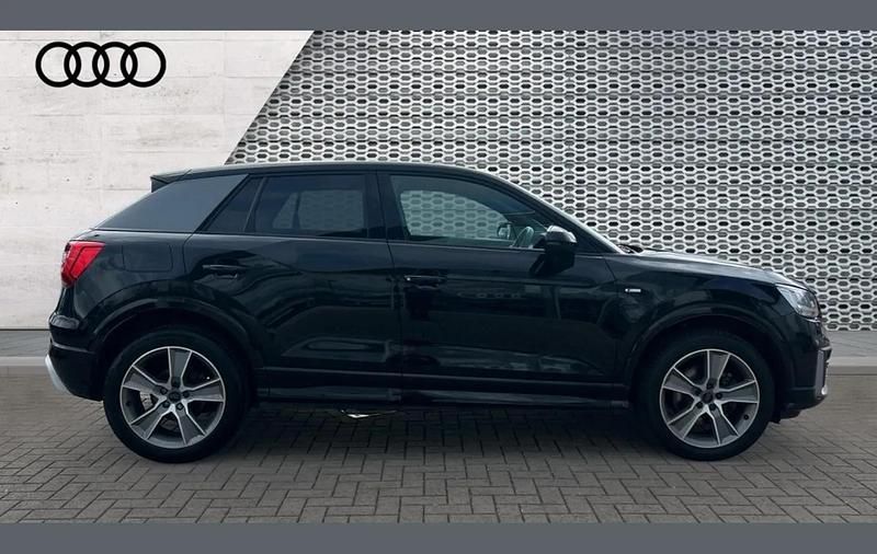 Used Audi Q2 S-Line 116 HP (85 kW) 2018 Mythos black, metallic SUV