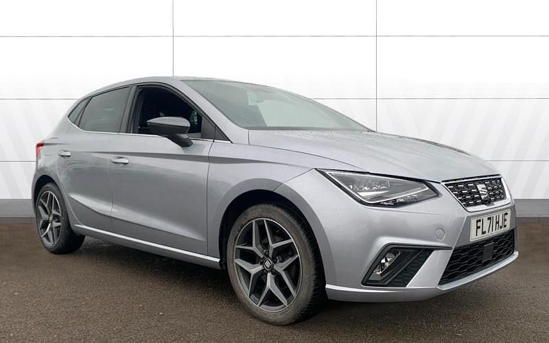 Used Seat Ibiza XCELLENCE 110 HP (80 kW) 2021 Silver Hatchback