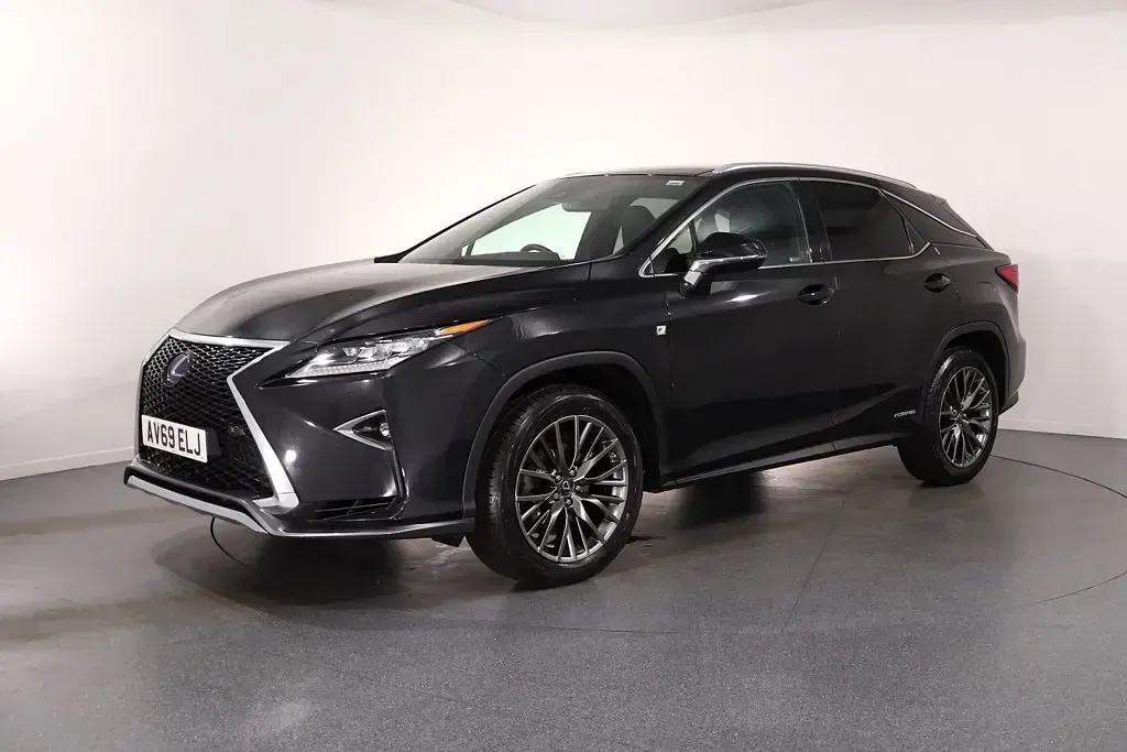 Used Lexus RX450h Sport Line 2019 Black SUV