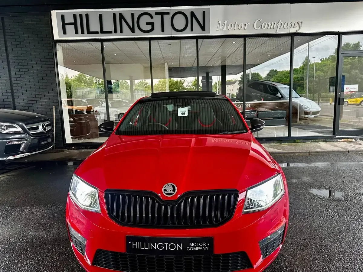 Used Skoda Octavia vRS 2015 Red Estate