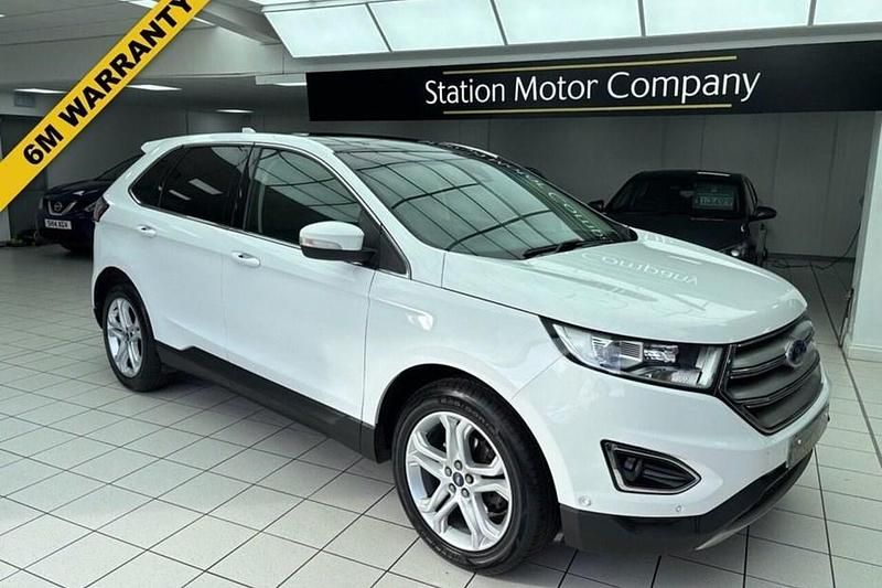 Used Ford Edge Titanium 180 HP (132 kW) 2017 White SUV