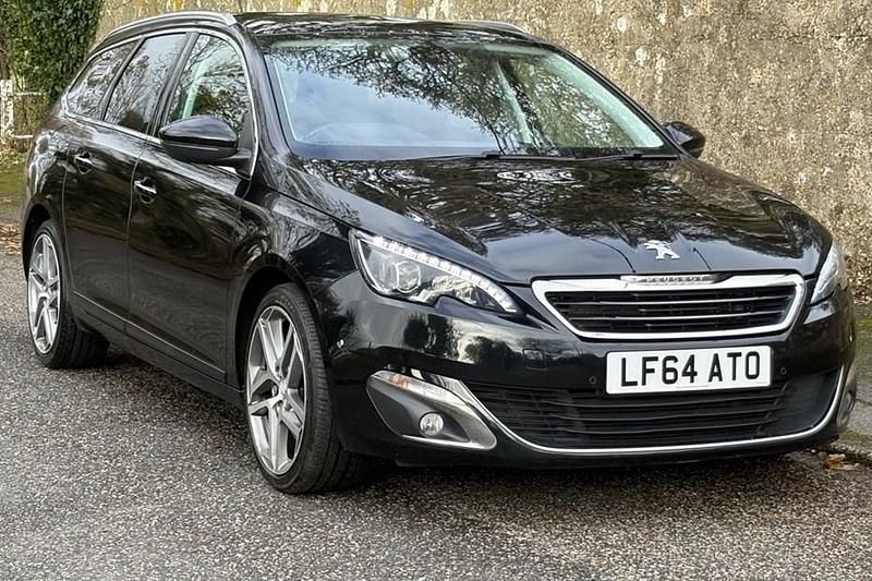 Black Used 2014 Peugeot 308 Estate | £7,495 (Fair price) - Image 1/1
