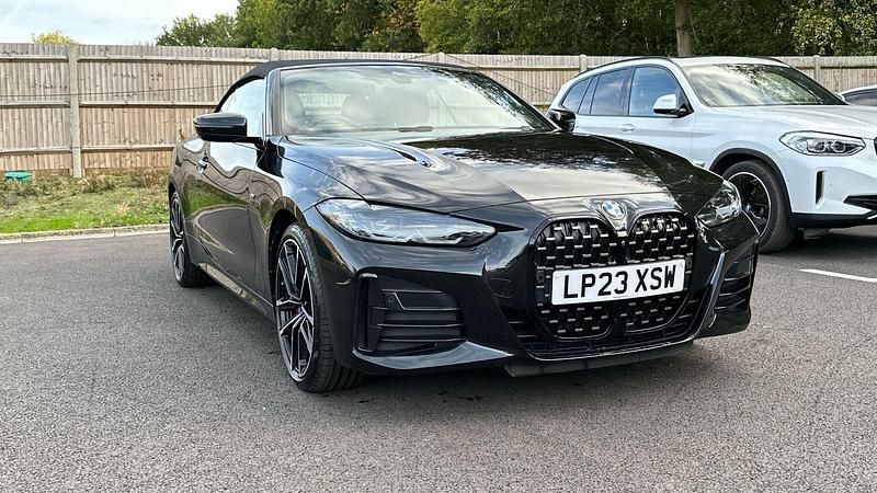 Black Used 2023 BMW M440 M Sport Sedan | £43,555 (Fair price) - Image 1/4