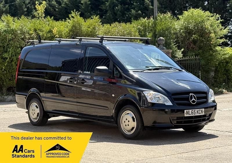 Black Used 2015 Mercedes Vito MPV | £9,990 (Super price) - Image 1/2
