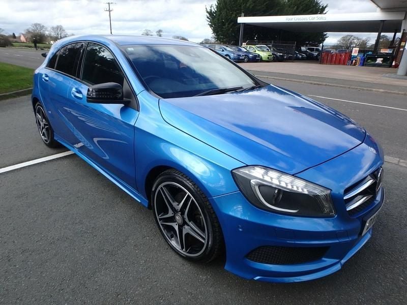 Used Mercedes A180 122 HP (89 kW) 2025 Blue Hatchback