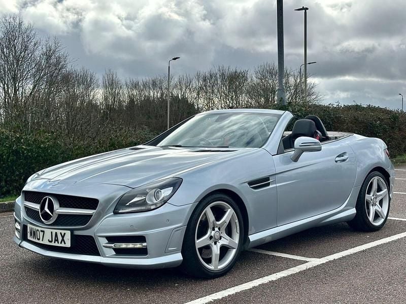 Used Mercedes SLK250 AMG 2013 Silver Cabriolet