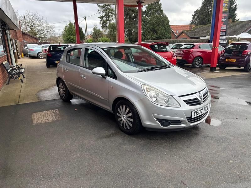 Used Vauxhall Corsa Club 2007 Silver Hatchback