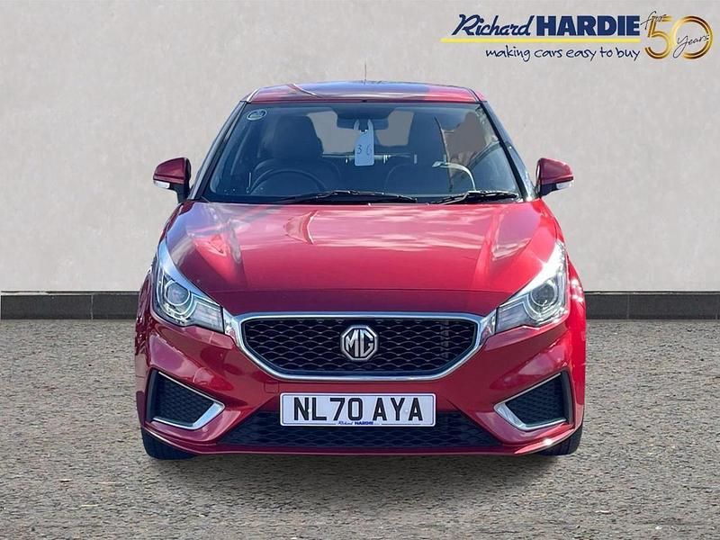 Used MG MG3 Exclusive 105 HP (77 kW) 2020 Red Hatchback