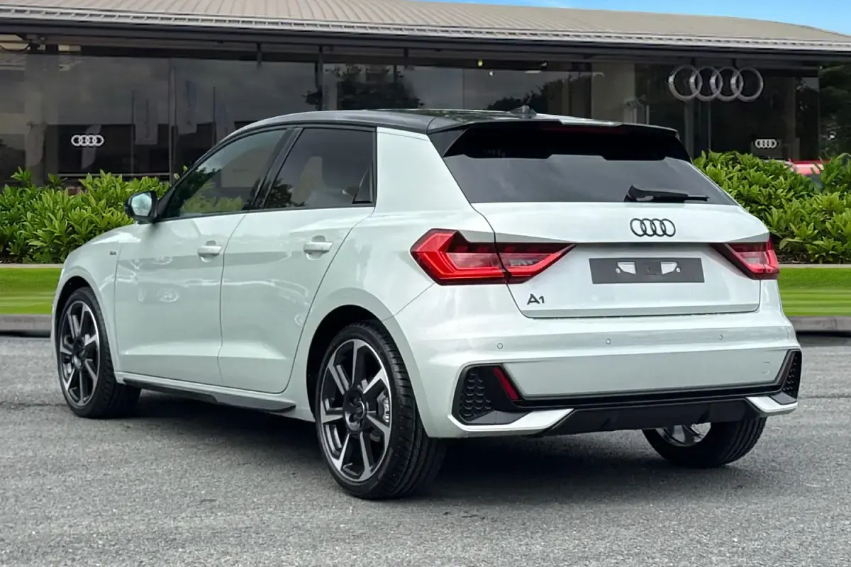 New Audi A1 Sportback Black Edition 2026 Silver Hatchback