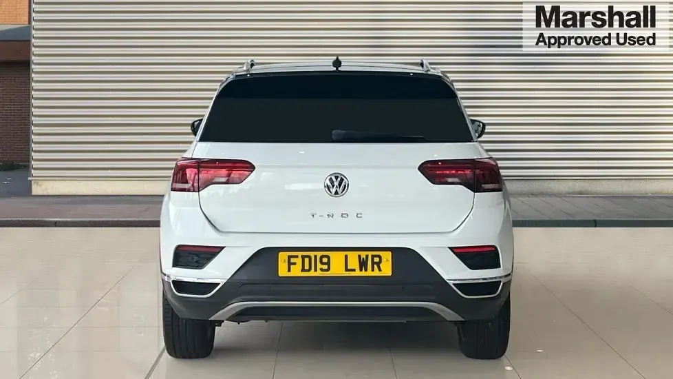 Used VW T-Roc SEL 150 HP (110 kW) 2019 White SUV
