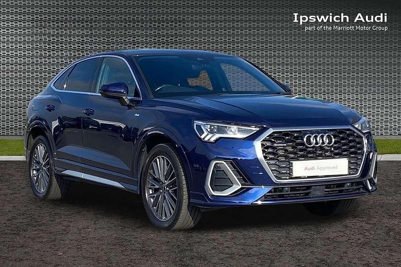 Blue Used 2023 Audi Q3 S-Line SUV | £31,738 (Fair price) - Image 1/4