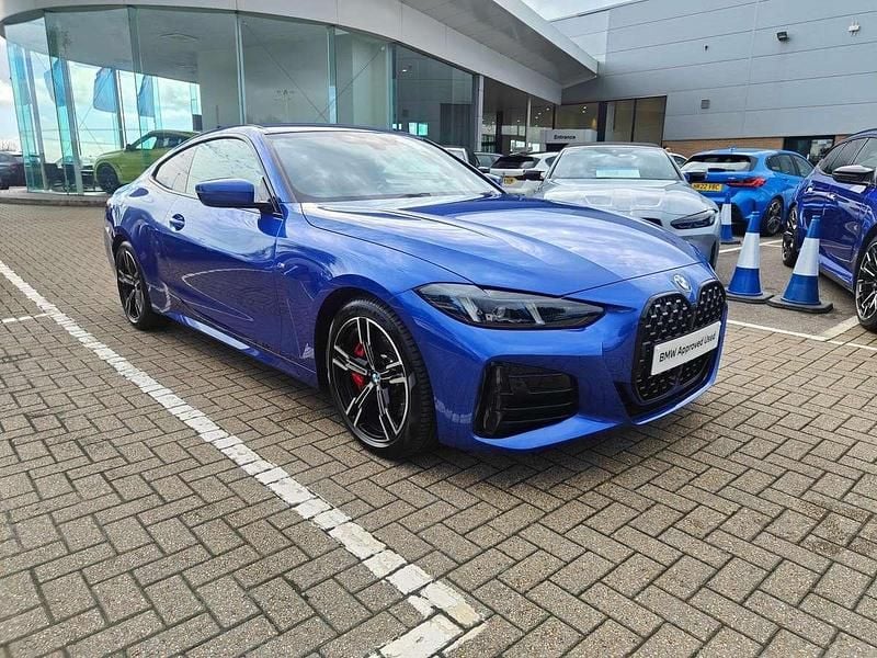 Blue Used 2024 BMW 420 M Sport Coupe | £36,565 (Super price) - Image 1/4