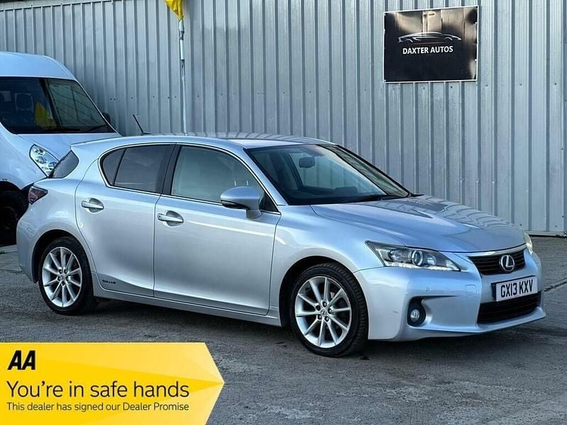 Used Lexus CT200h Luxury Line 2013 Silver Hatchback