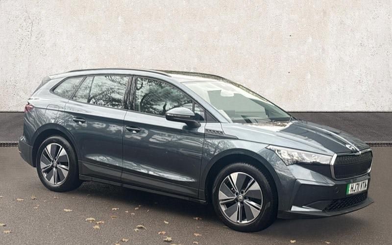 Grey Used 2021 Skoda Enyaq iV ecoSuite SUV | £18,775 (Fair price) - Image 1/3