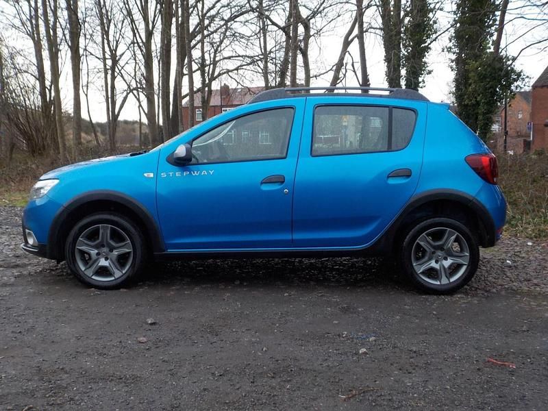 Used Dacia Sandero Ambiance 90 HP (66 kW) 2017 Blue Hatchback