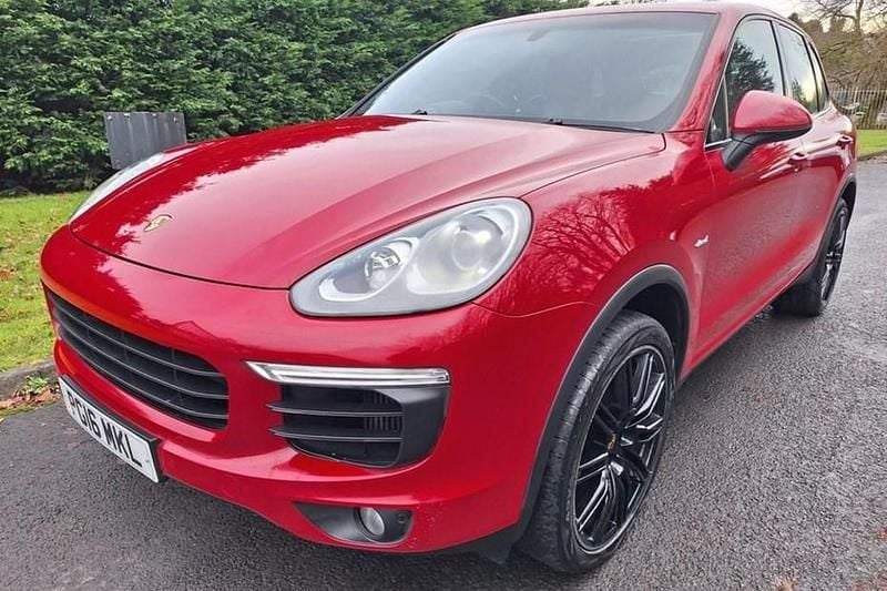 Red Used 2016 Porsche Cayenne SUV | £13,495 (Fair price) - Image 1/1