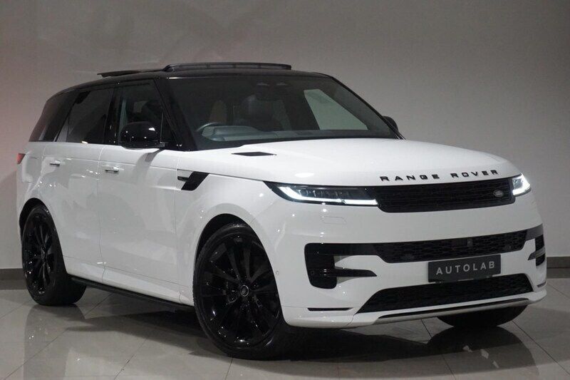 White Used 2023 Land Rover Range Rover Sport SE Dynamic SUV | £71,875 (A bit pricey) - Image 1/3