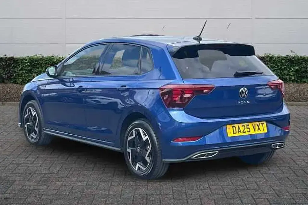 Used VW Polo R-line 115 HP (84 kW) 2025 Blue Hatchback