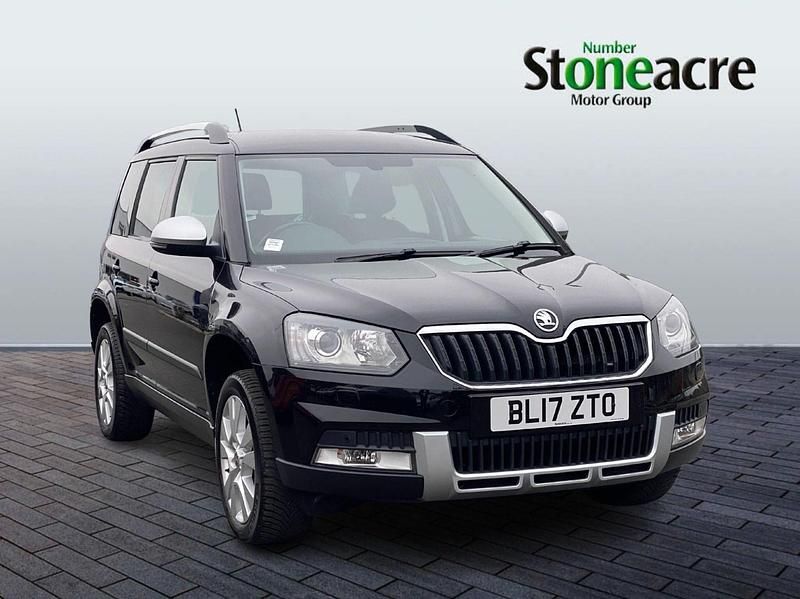 Black Used 2017 Skoda Yeti Drive SUV | £15,295 (Fair price) - Image 1/4