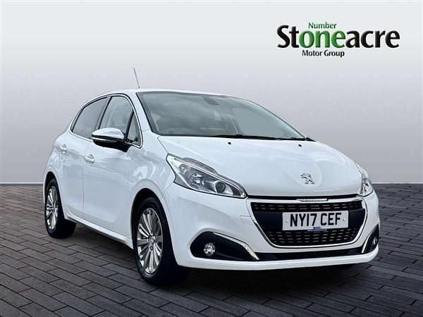 White Used 2017 Peugeot 208 Allure Hatchback | £6,500 (A bit pricey) - Image 1/4