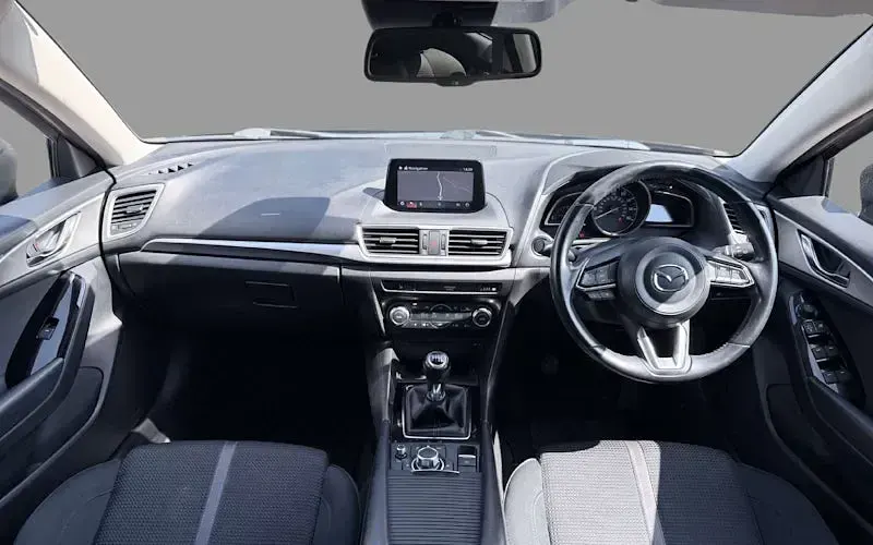 Used Mazda 3 121 HP (88 kW) 2018 Blue Hatchback