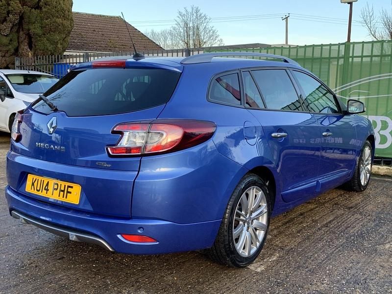 Used Renault Mégane GT Line GT-Line 110 HP (80 kW) 2014 Blue Estate
