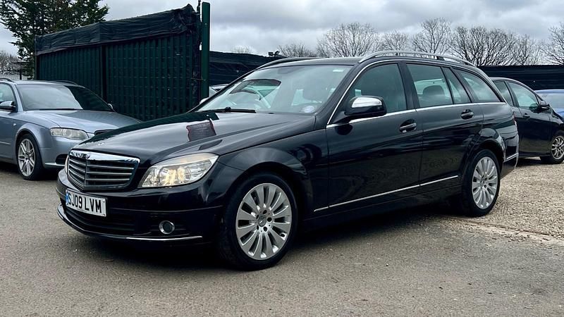 Used Mercedes C180 Elegance 2009 Black Estate