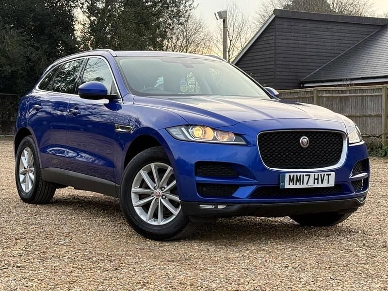 Blue Used 2017 Jaguar F-Pace Prestige SUV | £11,950 (Fair price) - Image 1/4