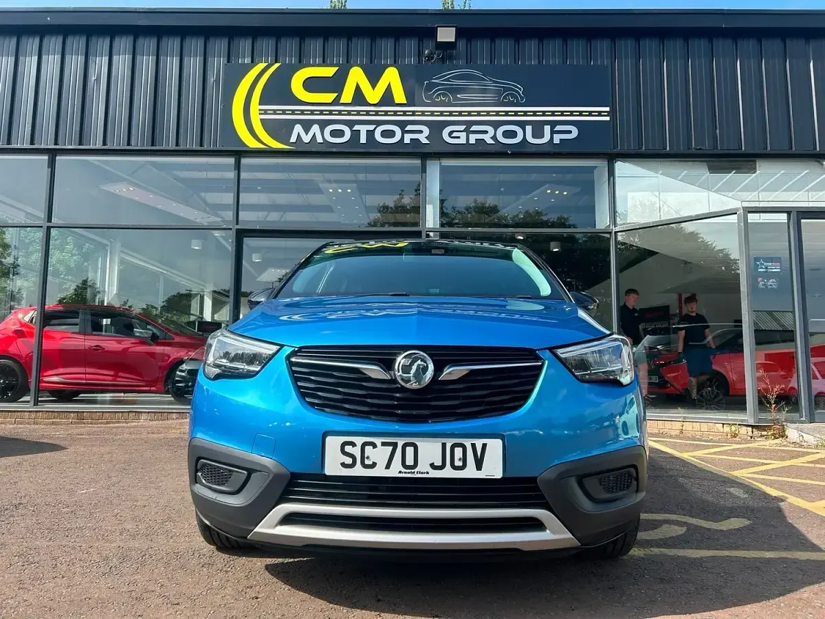 Used Vauxhall Crossland X 83 HP (61 kW) 2021 Blue SUV