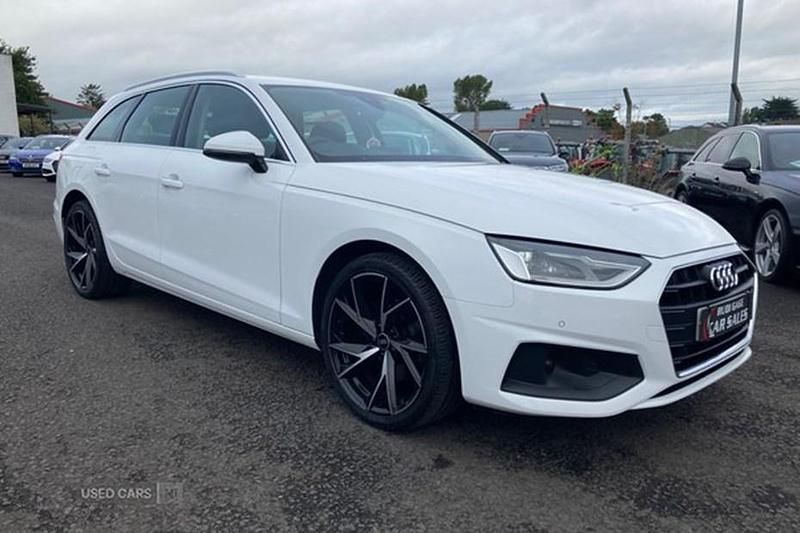 White Used 2021 Audi A4 Comfort Estate | £16,695 (Good price) - Image 1/1