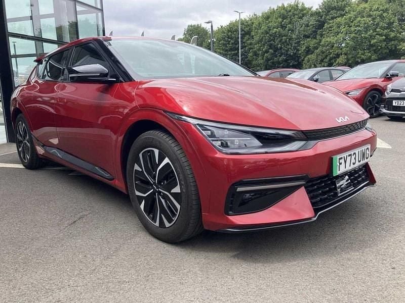 Runway red Used 2023 Kia EV6 GT-Line SUV | £26,900 (Fair price) - Image 1/4
