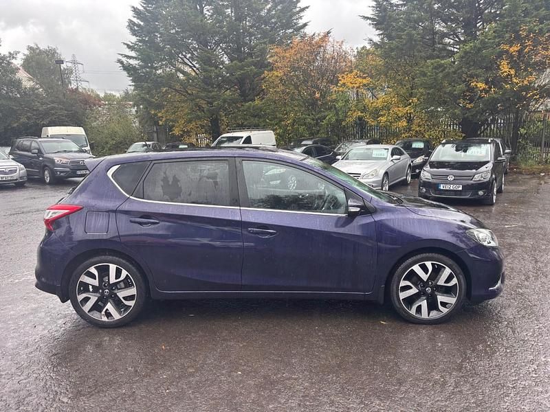 Used Nissan Pulsar Tekna 2016 Blue Hatchback