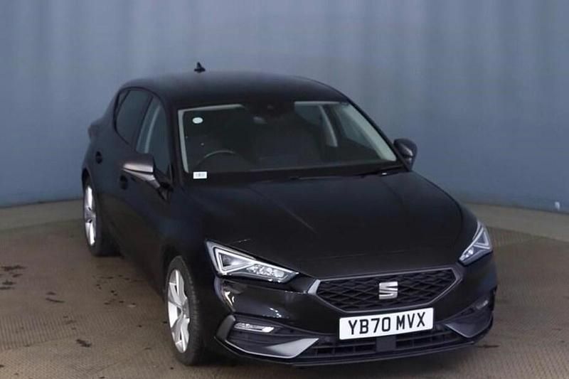 Used Seat Leon FR 130 HP (95 kW) 2020 Black Hatchback