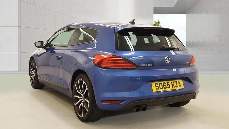 Used VW Scirocco GT 125 HP (91 kW) 2016 Rising blue pearl Coupe