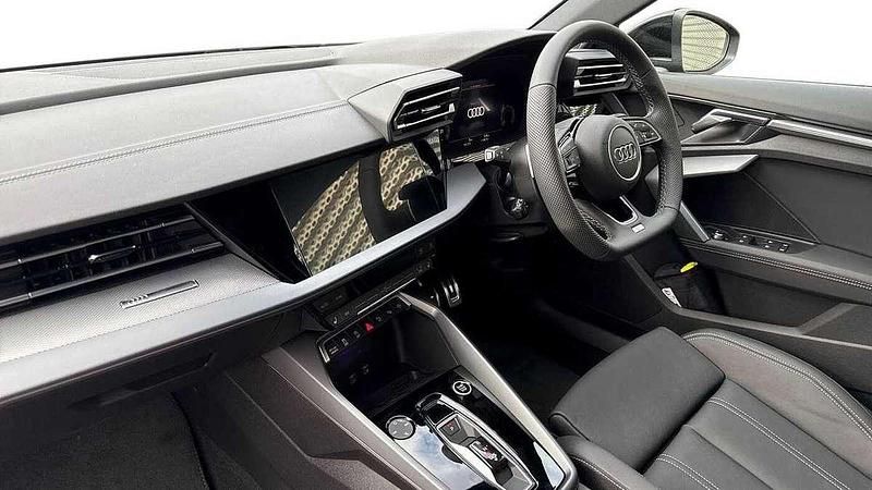 Used Audi A3 S-Line 148 HP (108 kW) 2025 Black Sedan