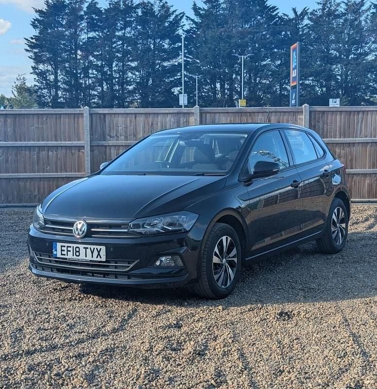 Black Used 2018 VW Polo SE Hatchback | £10,200 (Good price) - Image 1/4