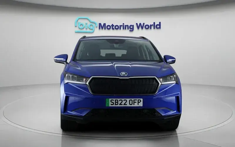 Used Skoda Enyaq iV ecoSuite 150 kW (204 HP) 2022 Blue SUV