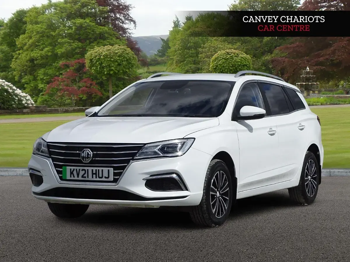 Used MG MG5 EV Exclusive 114 kW (156 HP) 2021 White Estate