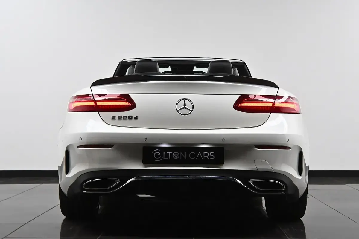 Used Mercedes E220 AMG line 2020 White Cabriolet