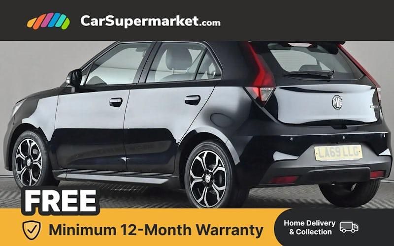 Used MG MG3 Exclusive 106 HP (77 kW) 2019 Black Hatchback