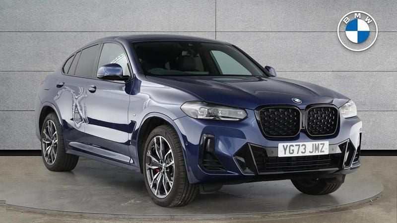 Blue Used 2024 BMW X4 M Sport SUV | £43,999 (Good price) - Image 1/4
