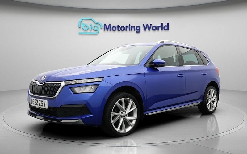 Used Skoda 110 R SE L Executive 110 HP (80 kW) 2022 Blue Hatchback