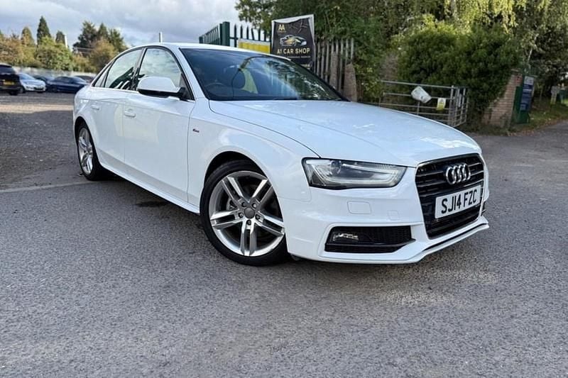 White Used 2014 Audi A4 S-Line Sedan | £8,995 (Fair price) - Image 1/1